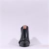 Hispanitas Bangkok Buckle Toe V Cut Boot - Black Leather